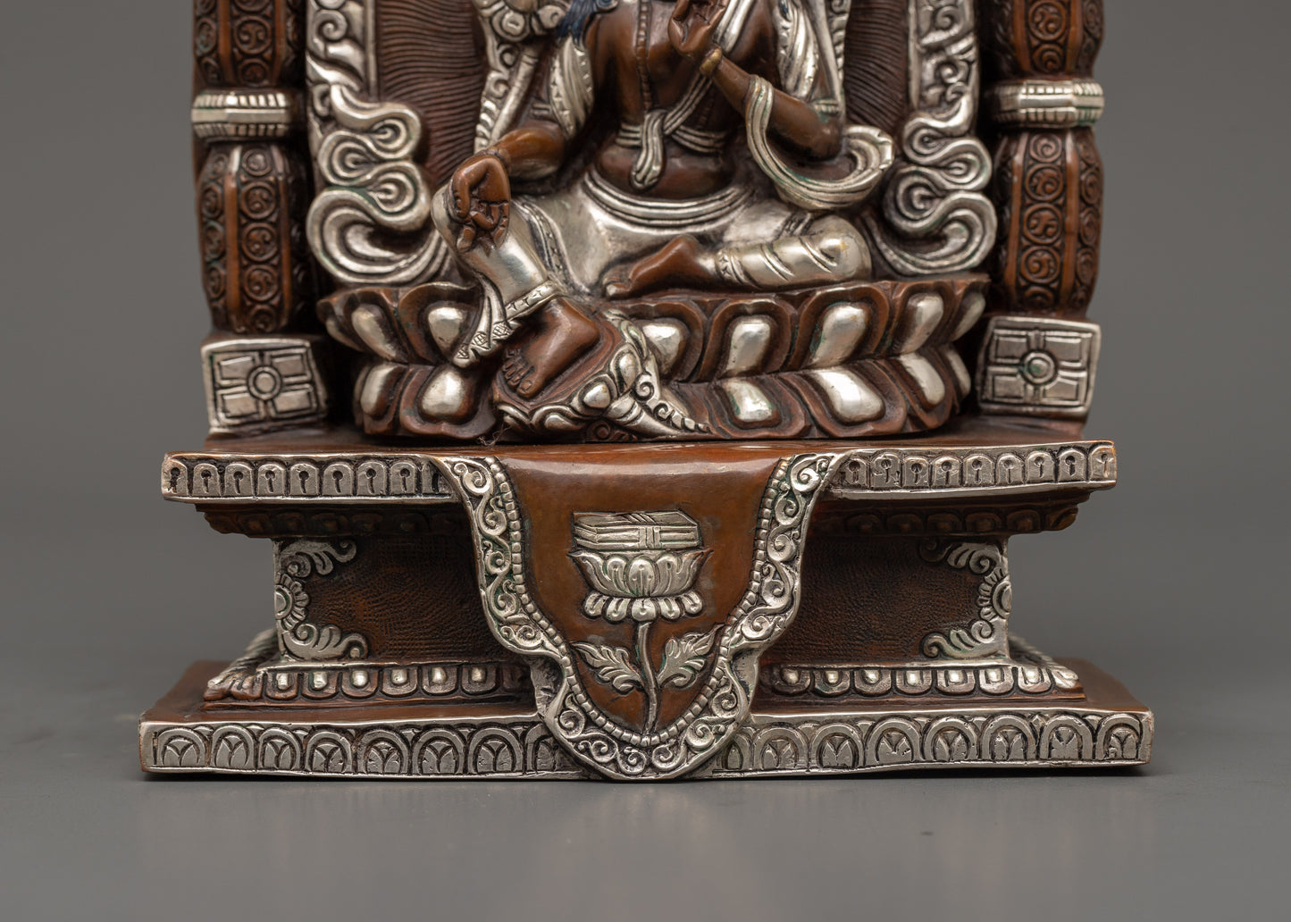 Green Tara Female Buddha Sculpture | Sacred Feminine Buddhist Shrine Decor