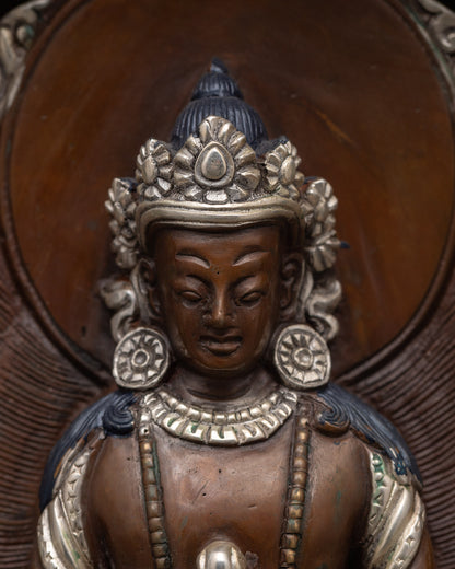 Amitayus Longevity Deity Statue | Symbol of Health and Prosperity