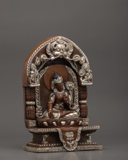 White Tara Buddhist Deity Statue | Goddess of Compassion and Longevity