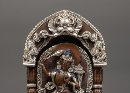 Manjushri Bodhisattva Sculpture | Hand-Crafted Sculpture of Wisdom Deity