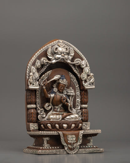 Manjushri Bodhisattva Sculpture | Hand-Crafted Sculpture of Wisdom Deity