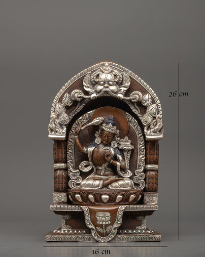 Manjushri Bodhisattva Sculpture | Hand-Crafted Sculpture of Wisdom Deity