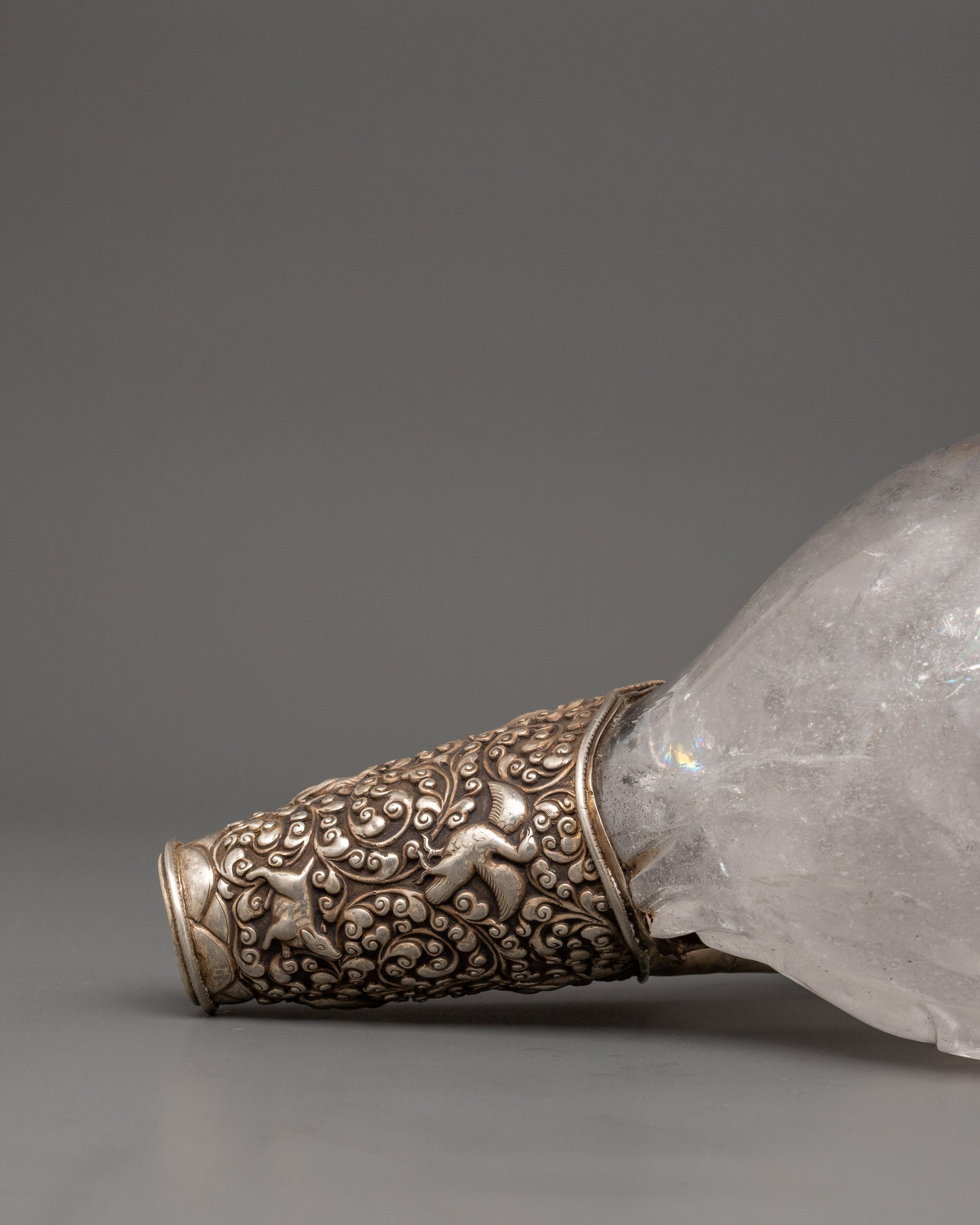 Crystal Body Conch | Buddhist Ritual Tool