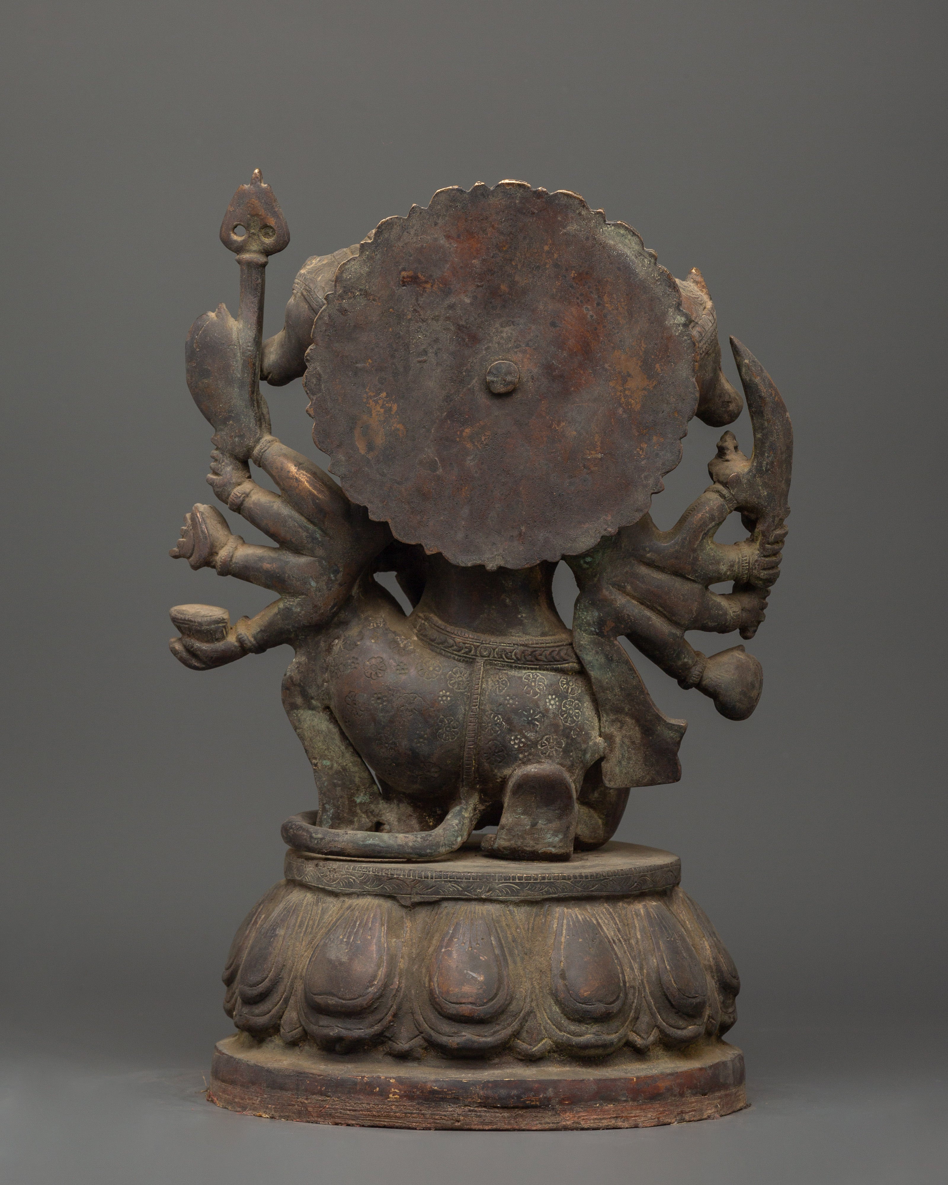 Brass Hanuman Statue |  Hindu Monkey God