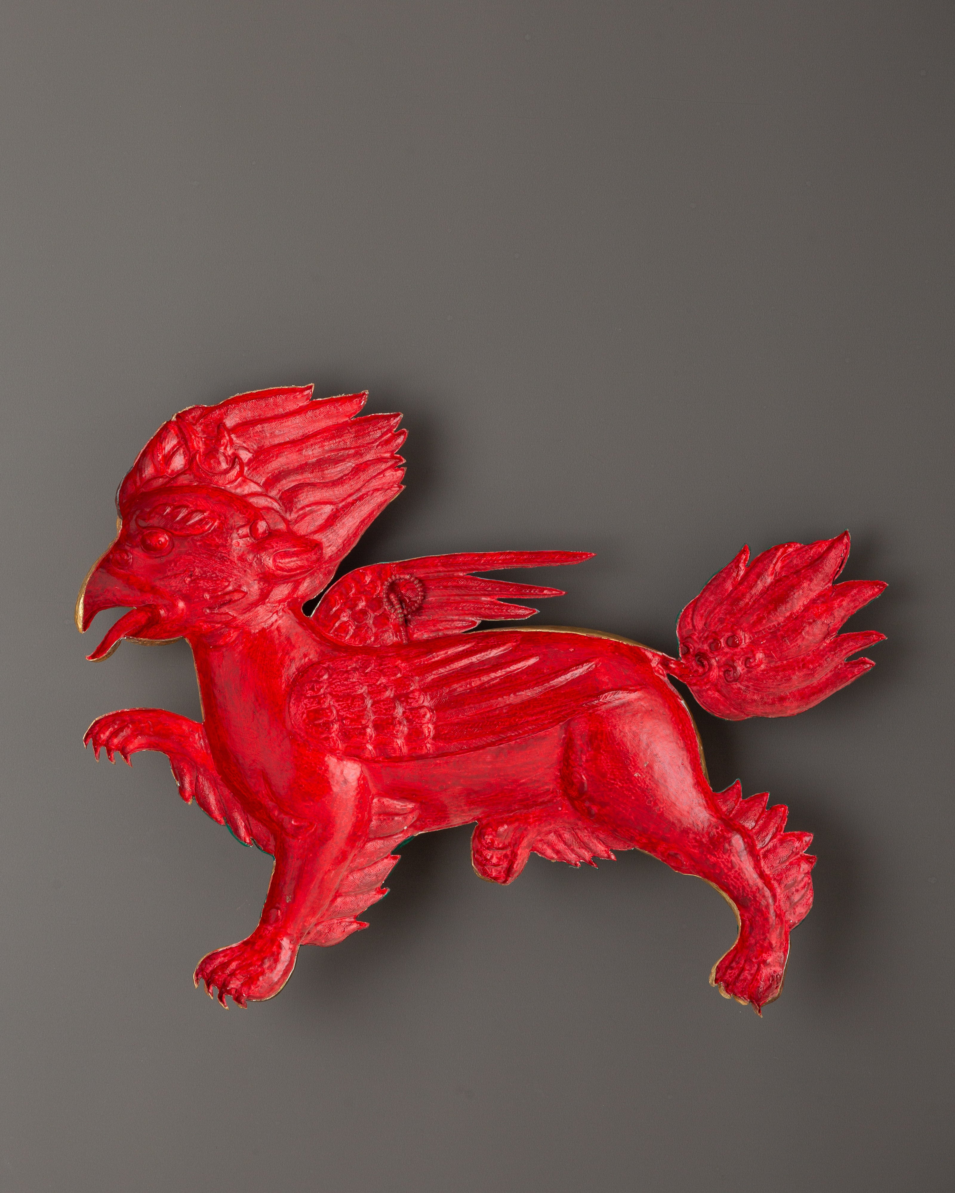 Garuda Lion (Griffin) Wall Hanging Set | A Symbol of Power & Protection