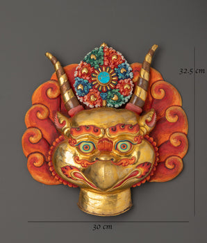 Garuda Wall Hanging Spiritual Decor | A Tibetan Protector Deity