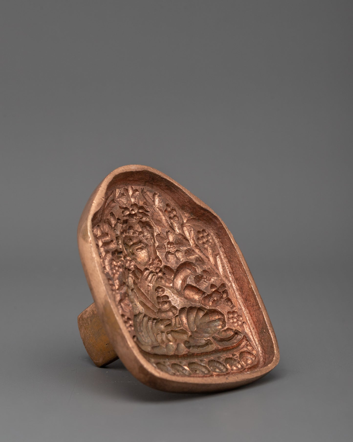 Handcrafted Copper Tsa-Tsa Mold | Tibetan Buddhist Art