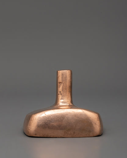 Copper Tsa-Tsa Mold | Tibetan Buddhist Ritual Tool