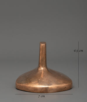 Handcrafted Vajrasattva Tsa-Tsa Mold | Sacred Tibetan Ritual Tool