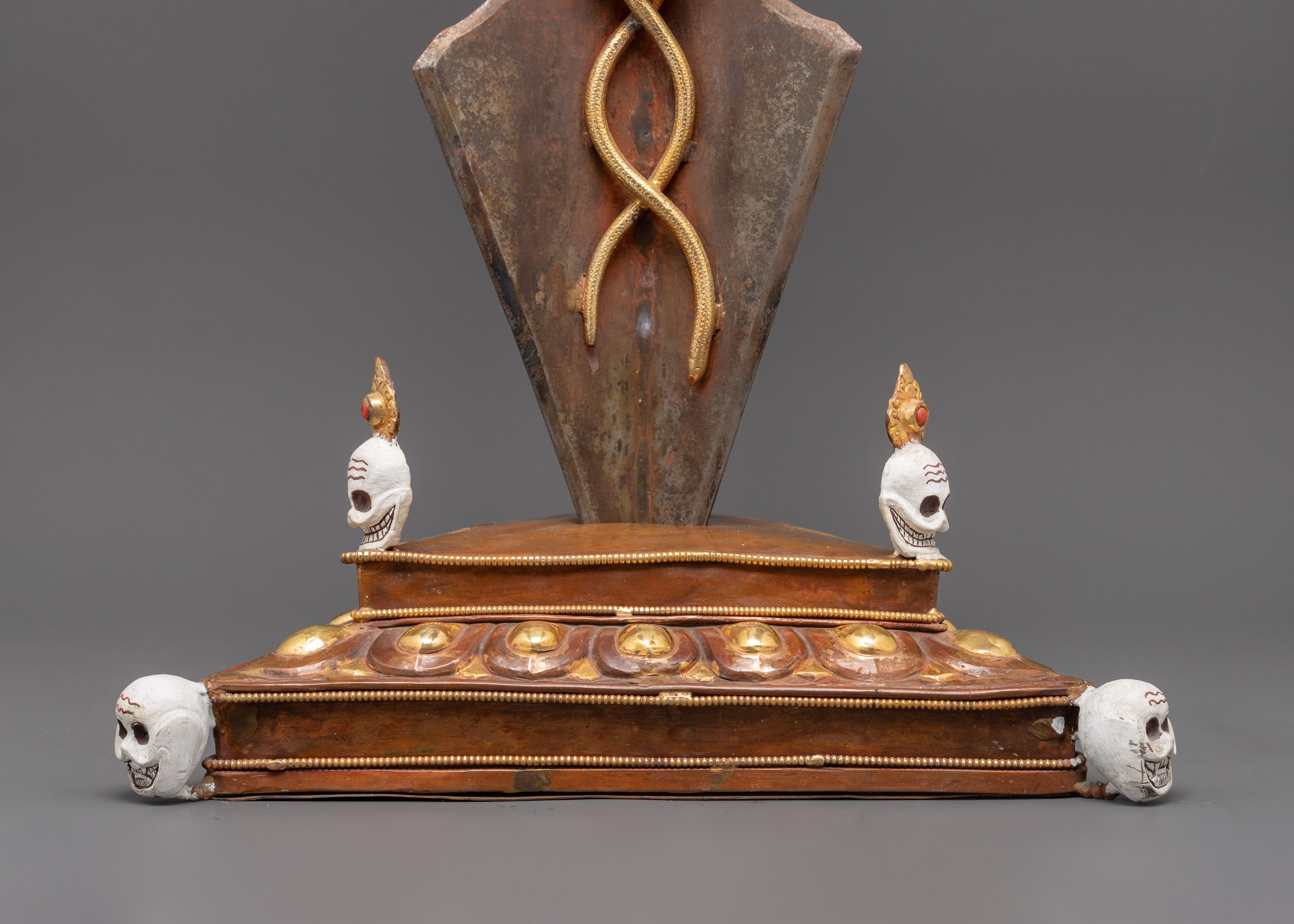 Sacred Vajrakilaya Tibetan Phurba | Handcrafted Ritual Dagger for Protection & Transformation