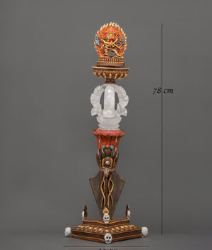 Sacred Vajrakilaya Tibetan Phurba | Handcrafted Ritual Dagger for Protection & Transformation