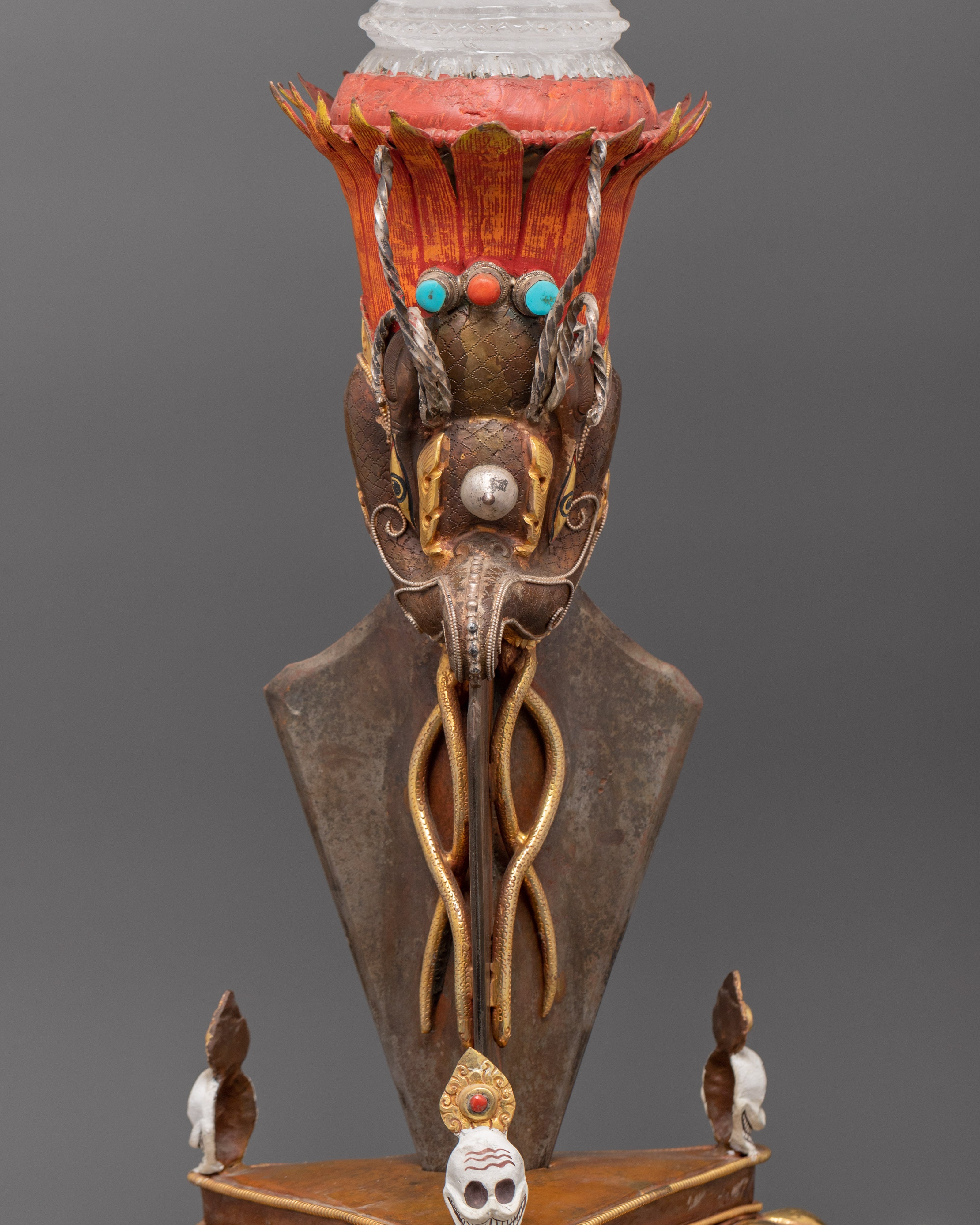 Sacred Vajrakilaya Tibetan Phurba | Handcrafted Ritual Dagger for Protection & Transformation
