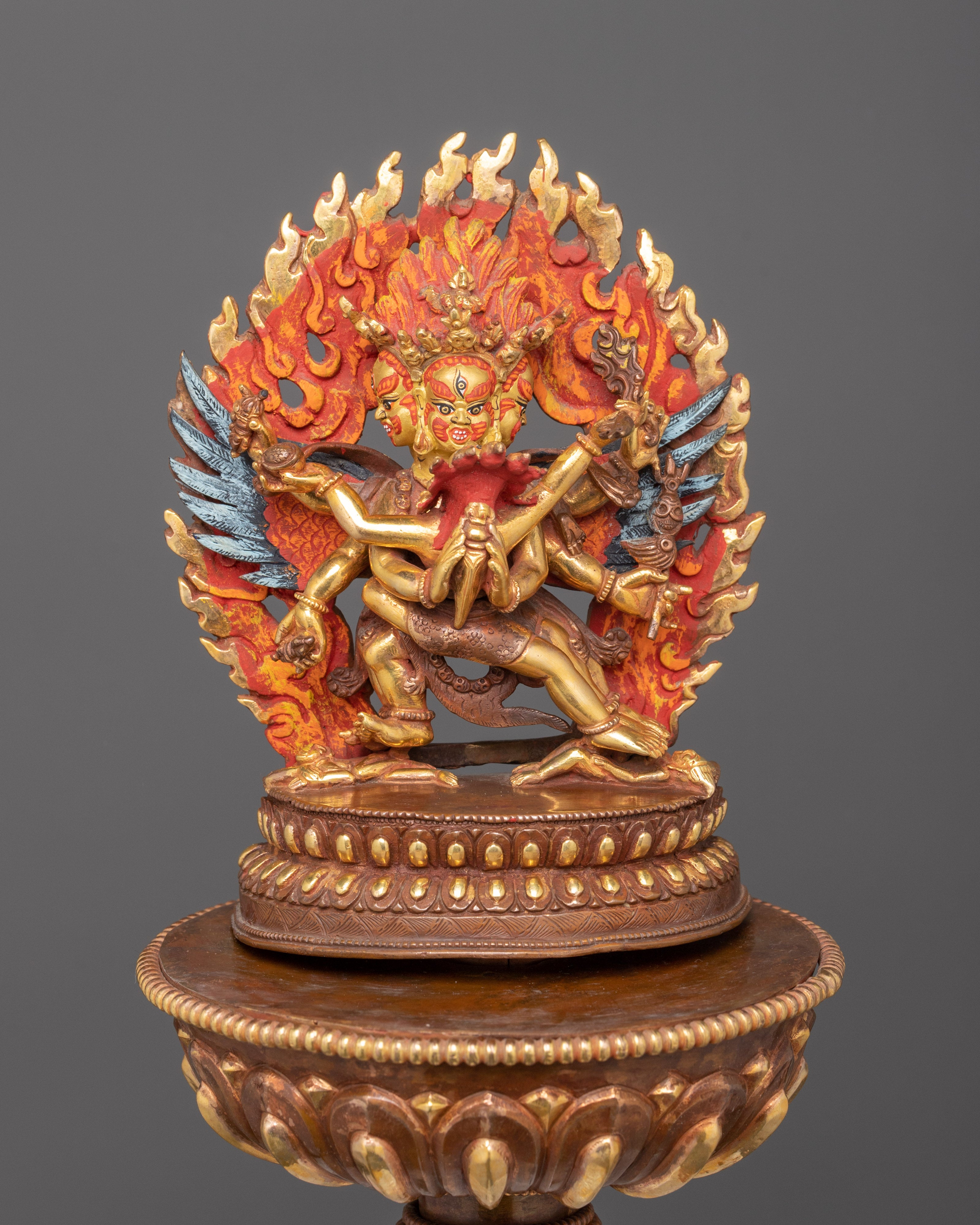 Sacred Vajrakilaya Tibetan Phurba | Handcrafted Ritual Dagger for Protection & Transformation