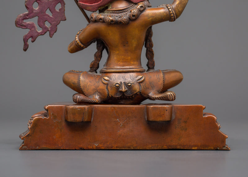 Oxidized Copper Vajrayogini Statue | Powerful Tantric Deity