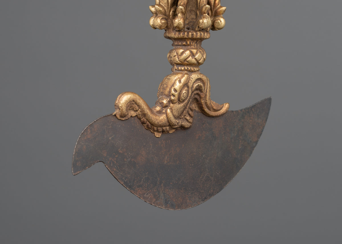 Sacred Buddhist Ritual Kartika Knife | Ceremonial Ritual Tool