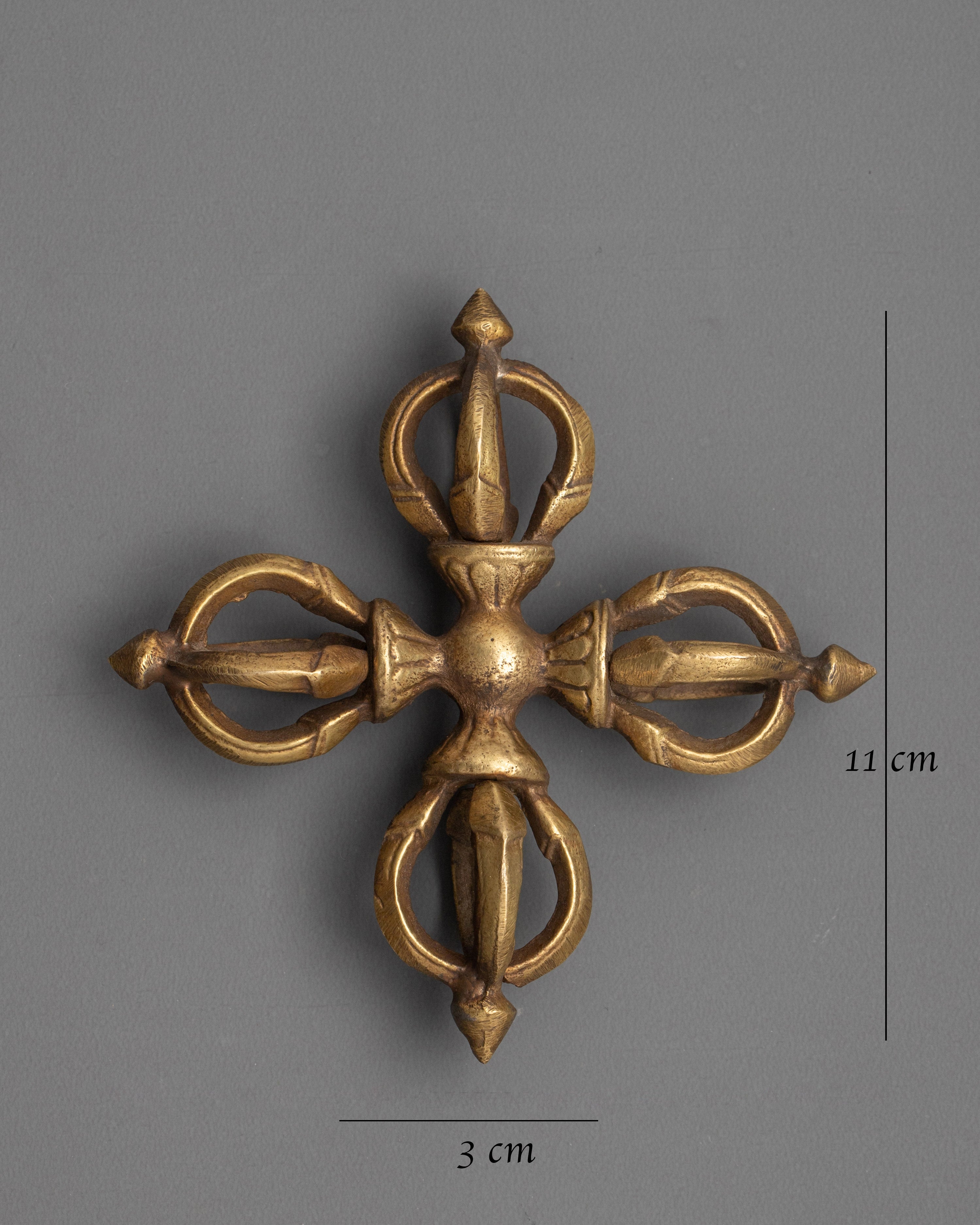 Tibetan Ritual Bishwo Vajra | Traditional Double Dorje