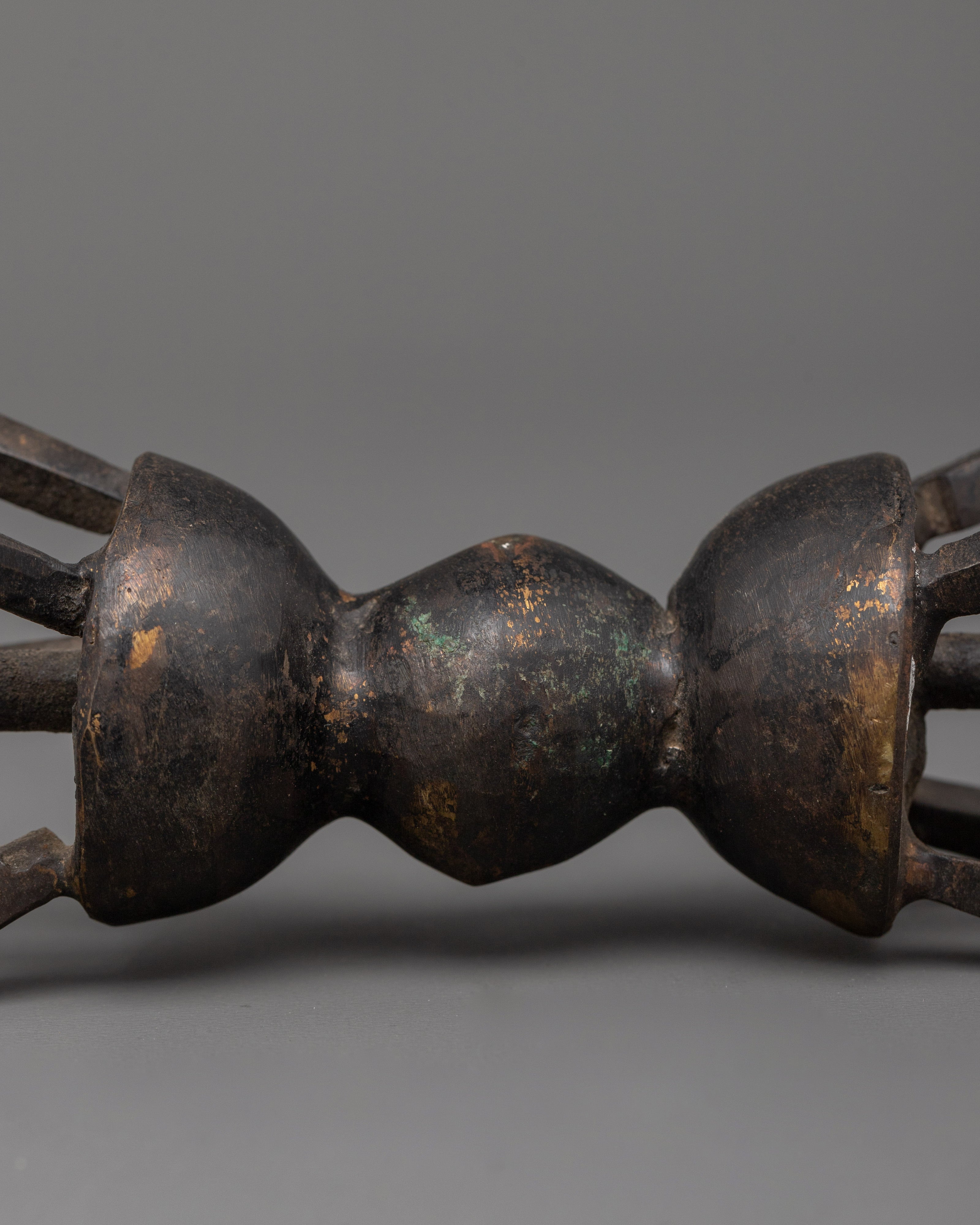 Spiritual Buddhist Vajra | Copper and Brass Tibetan Dorje Ritual Object