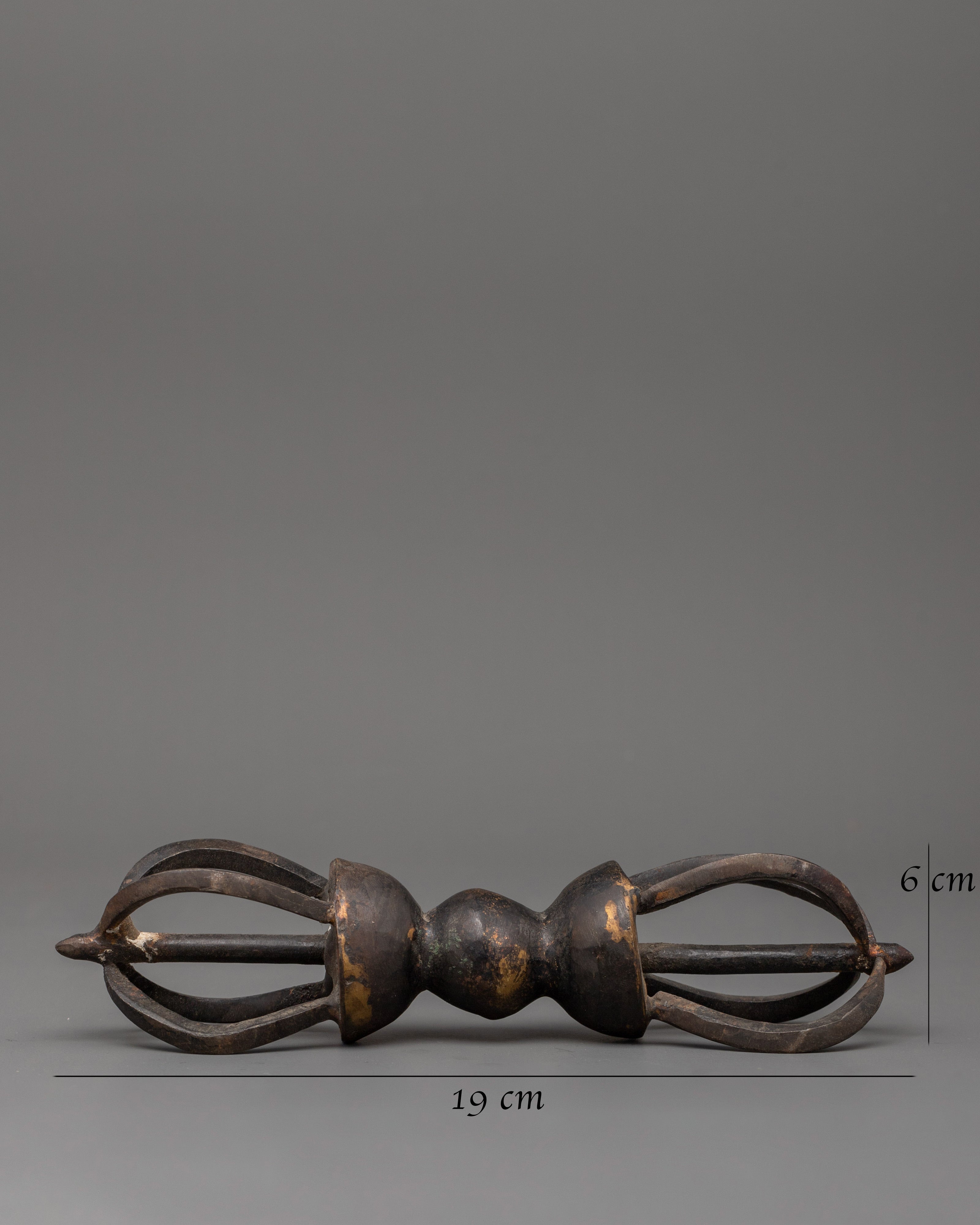 Spiritual Buddhist Vajra | Copper and Brass Tibetan Dorje Ritual Object