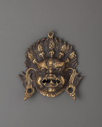 Sacred Mahakala Wall Hanging Mask 
