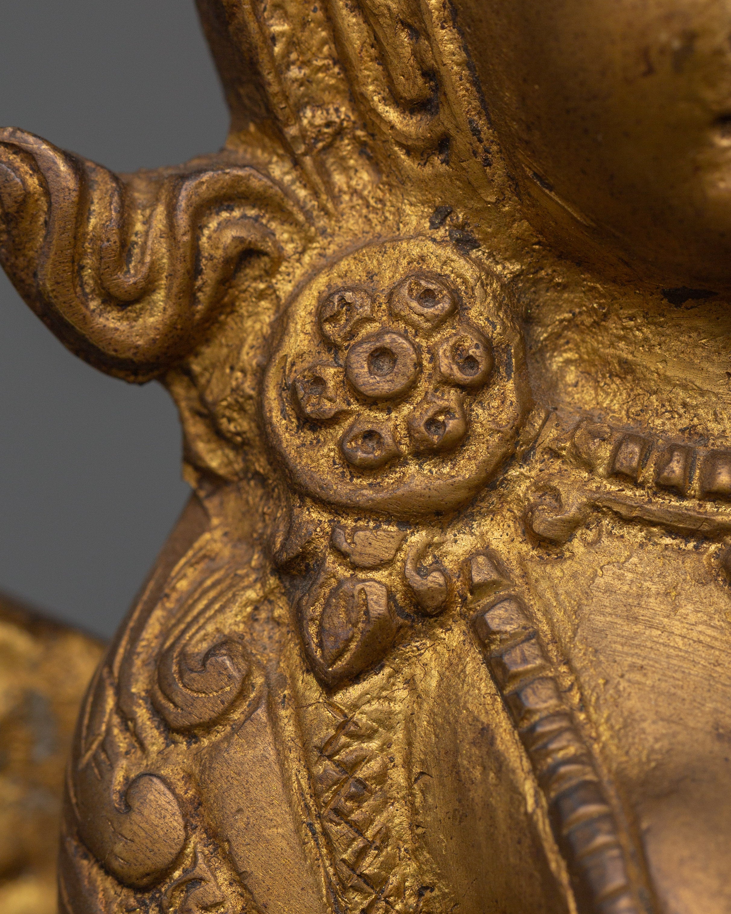 Sacred Nagakanya Sculpture | Traditional Himalayan Spiritual Art