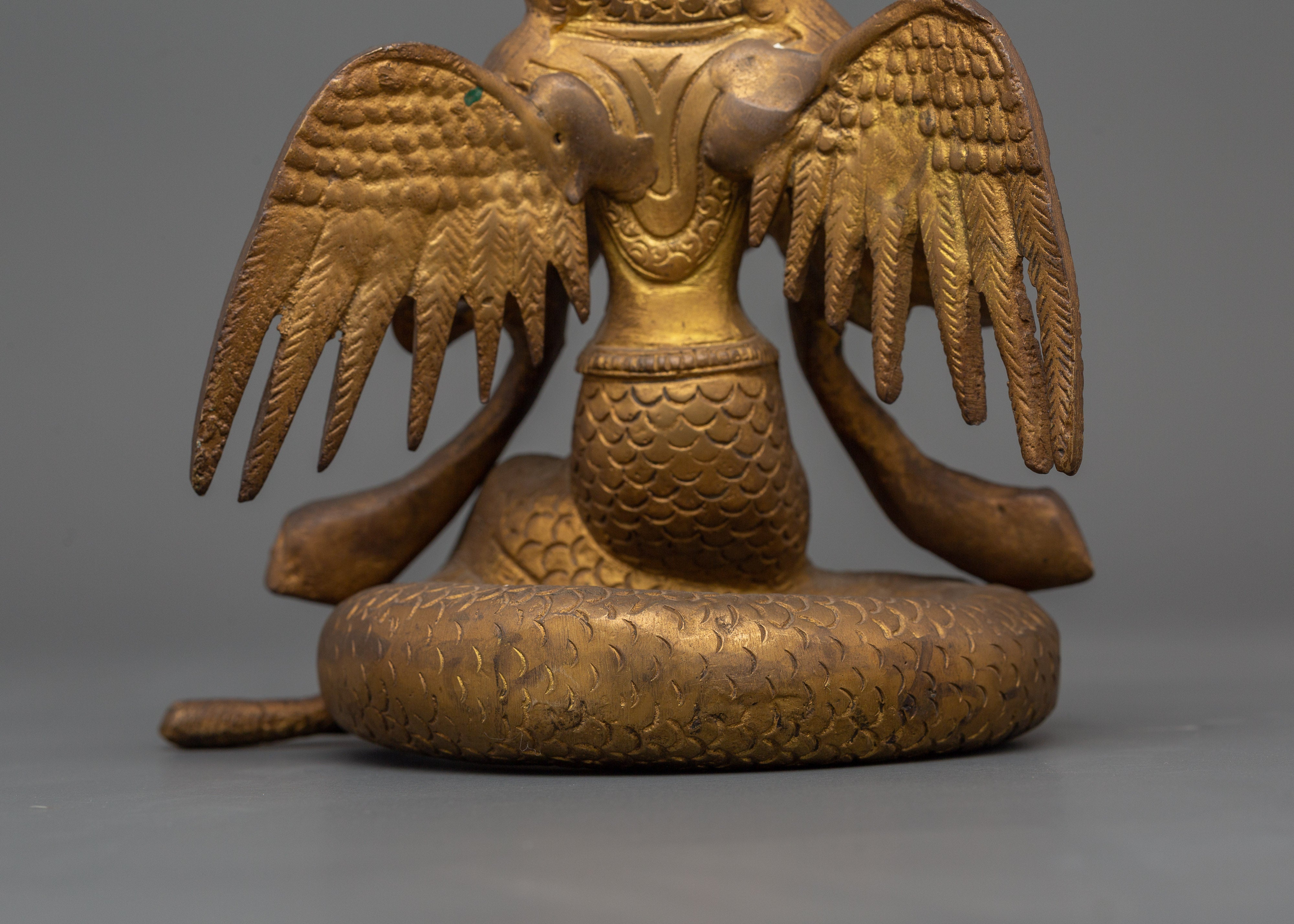 Sacred Nagakanya Sculpture | Traditional Himalayan Spiritual Art