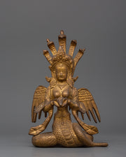 Sacred Nagakanya Sculpture