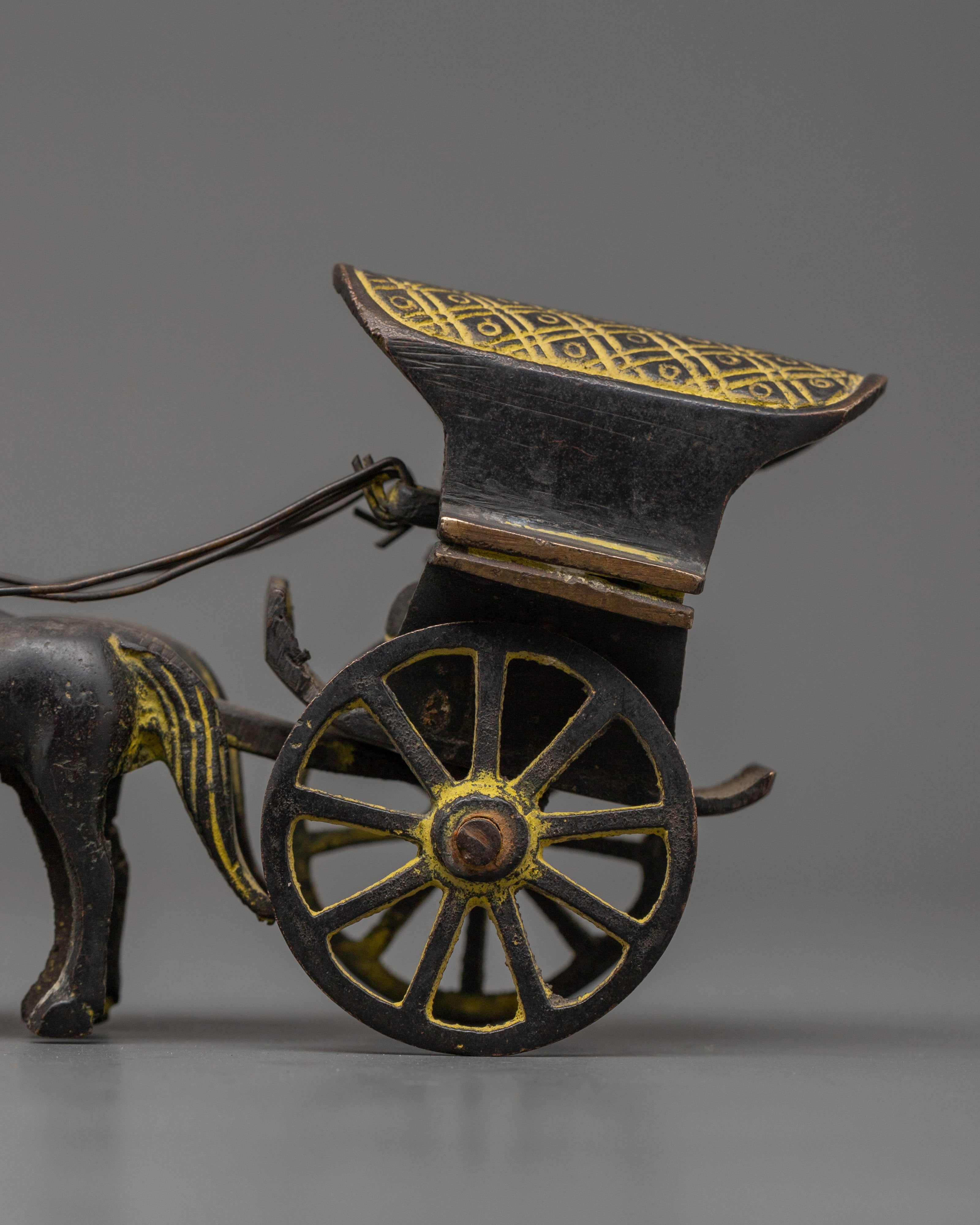 Himalayan Chariot For Decor | Sacred Spiritual Display