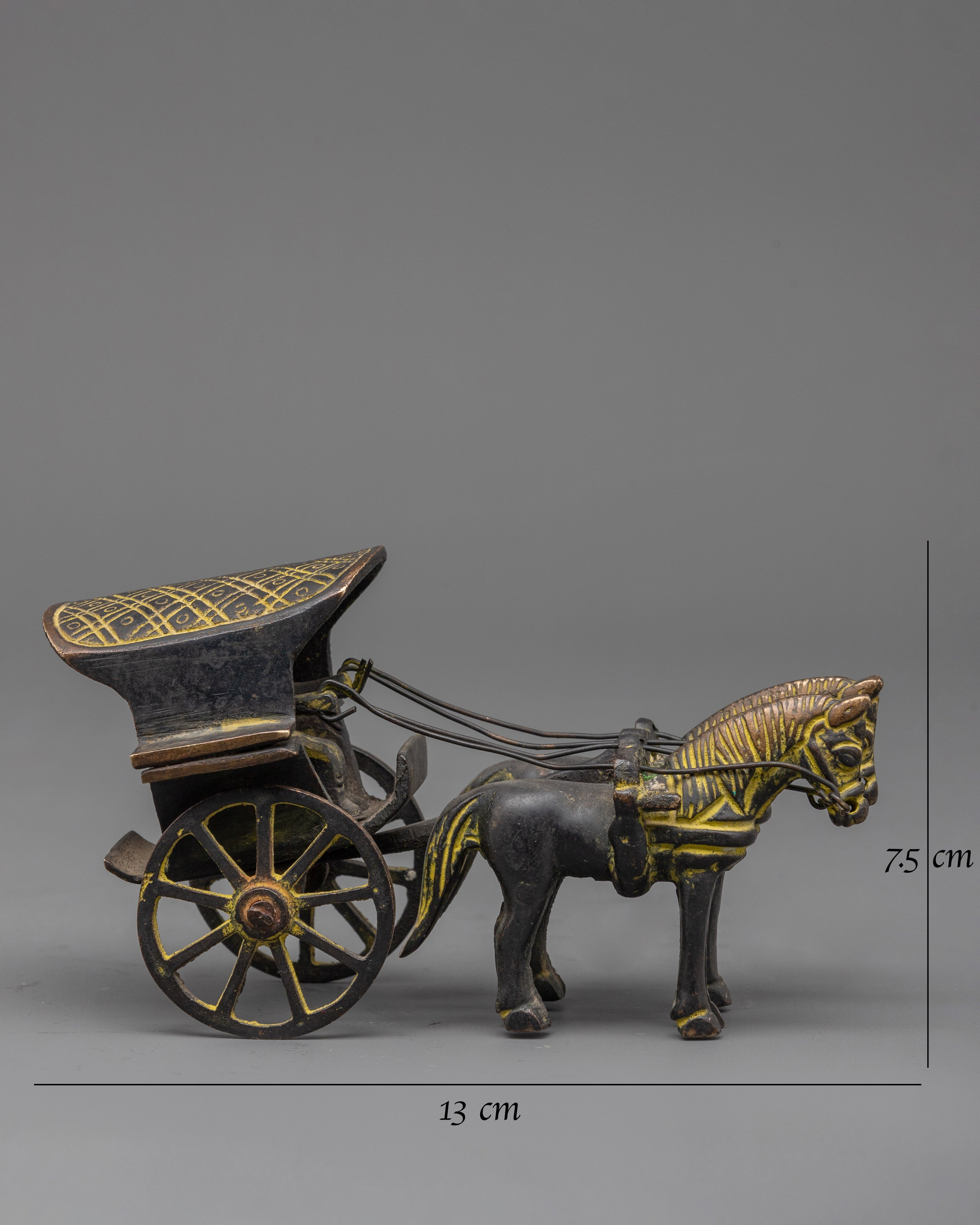 Himalayan Chariot For Decor | Sacred Spiritual Display