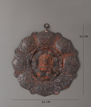 Brass Wall Hanging for Decor | Tibetan Craftsmanship