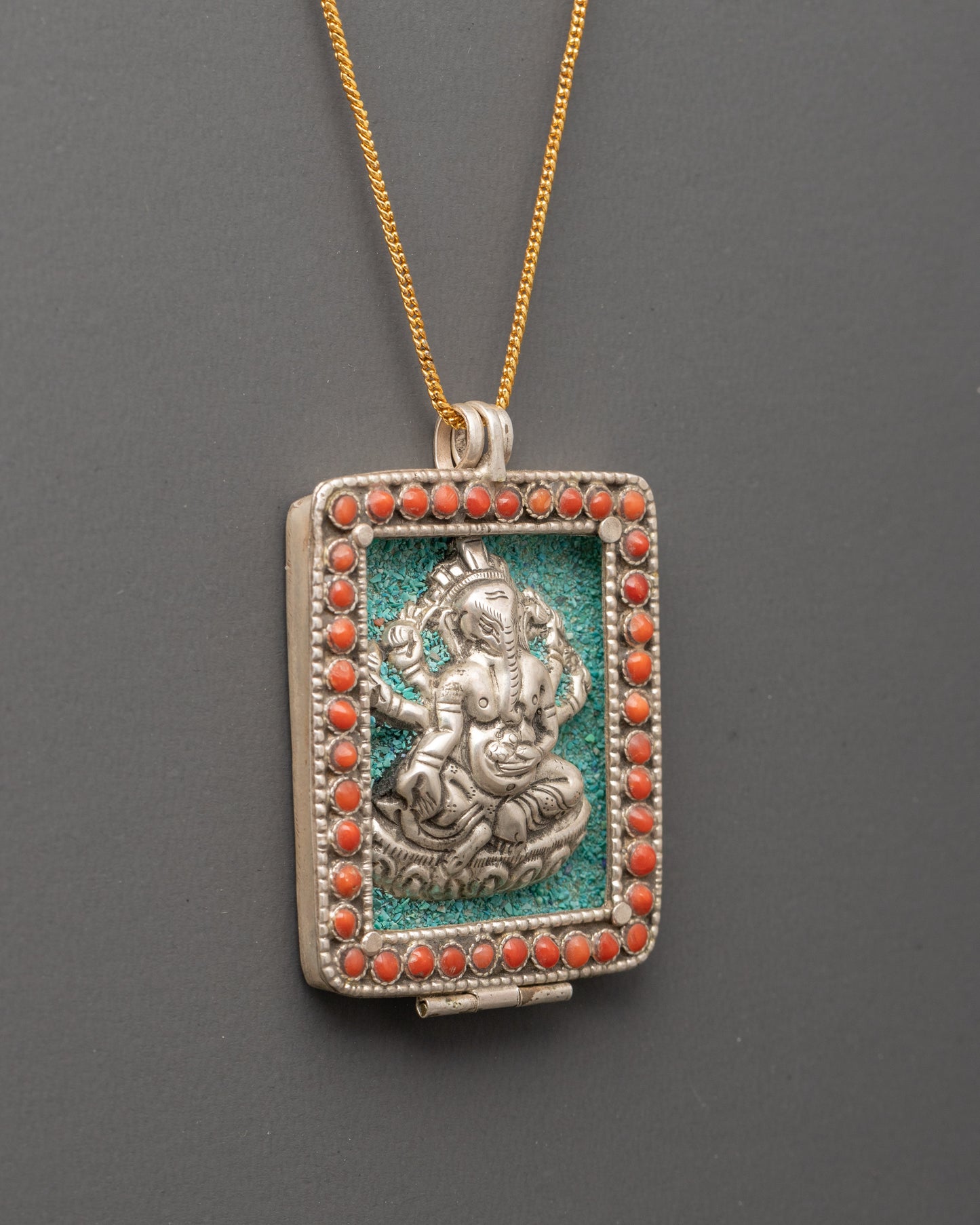 Tibetan Ghau Box | Sacred Amulet for Protection