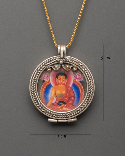 Buddha Shakyamuni Locket | Enlightened Buddha