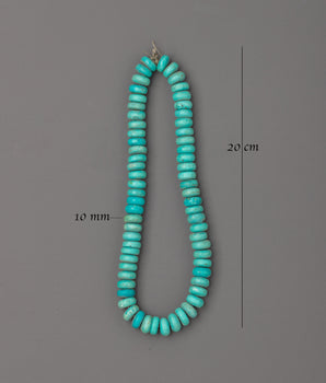 Turquoise Mala Beads for Meditation | Traditional Mala