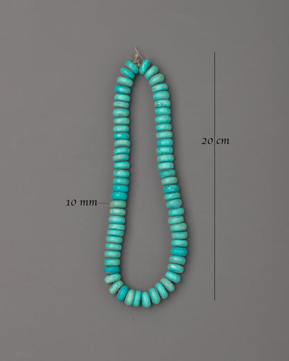 Turquoise Mala Beads for Meditation | Traditional Mala