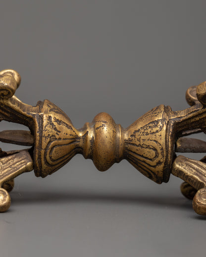 Handcrafted Bronze Vajra | Spiritual Protection