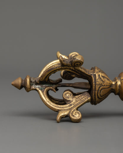 Handcrafted Bronze Vajra | Spiritual Protection