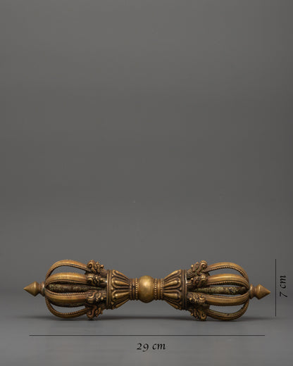 Exquisite Tibetan Bronze Vajra | Spiritual Power and & Enlightenment&nbsp;