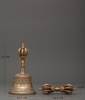 Sacred Vajra & Bell Set | Buddhist Rituals &amp; Meditation