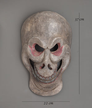 Sacred Tibetan Citipati Mask |  Rituals &  Spiritual Decor