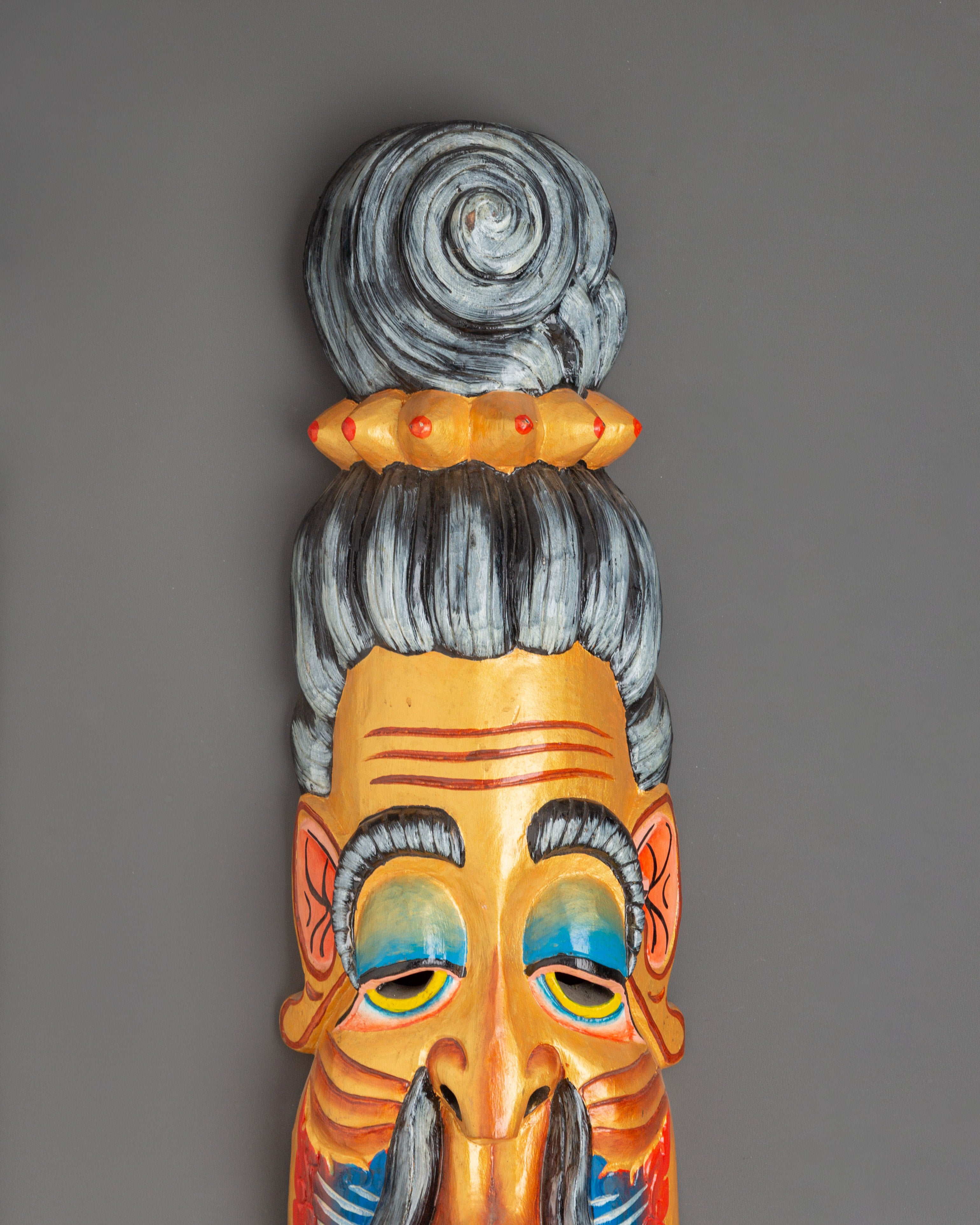 Tibetan Wall Hanging | Traditional Wooden Art
