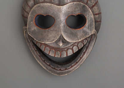 Tribal Wood Mask | Cultural Elegance for Your Space