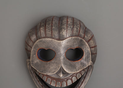 Tribal Wood Mask | Cultural Elegance for Your Space