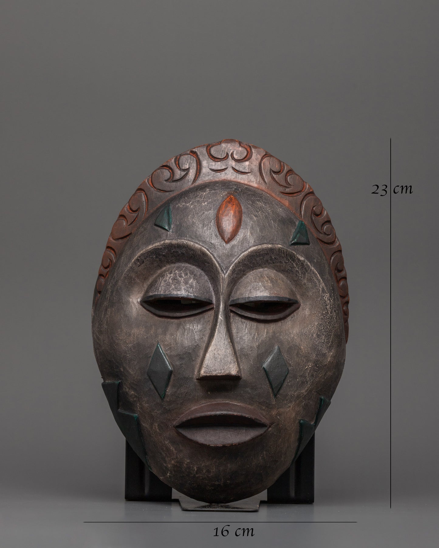 Wooden Tribal Mask for Decor | Traditional Msk