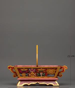 Hand-Painted Tibetan Wooden Box | Himalayan Craft