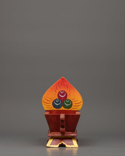 Hand-Painted Tibetan Wooden Box | Himalayan Craft