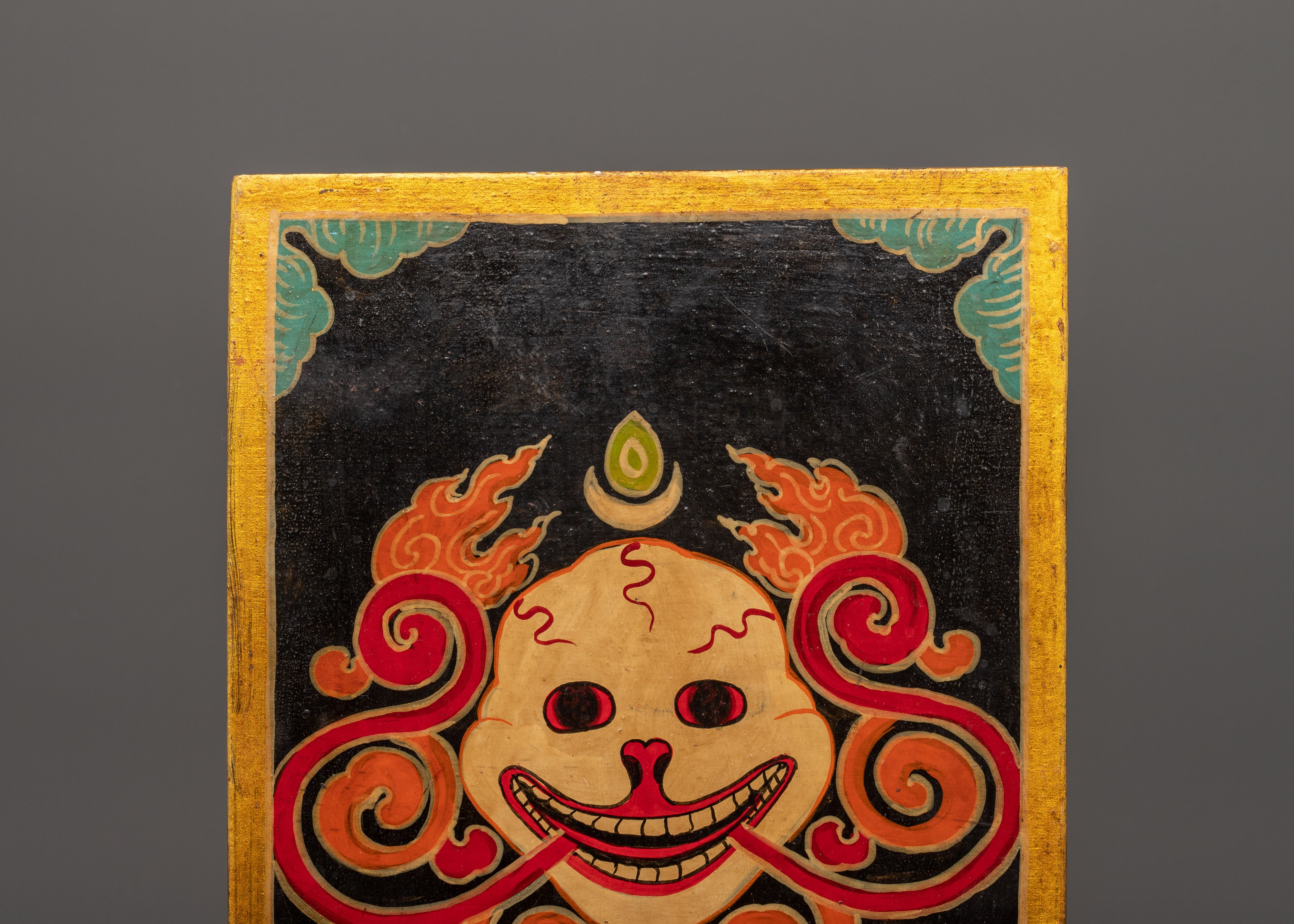 Chitipati Carved Wall Hanging | A Symbol of Transformation