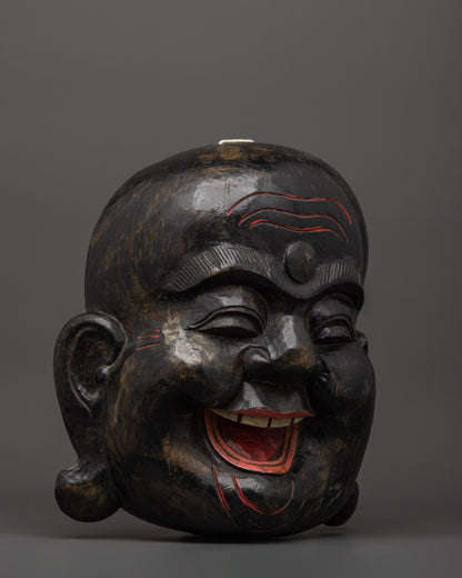 Laughing Buddha Mask | A Symbol of Joy