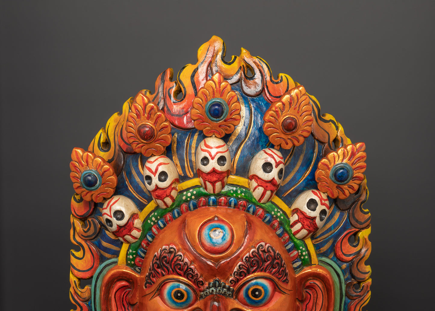 Bhairav Mask for Decor | Power and Protection