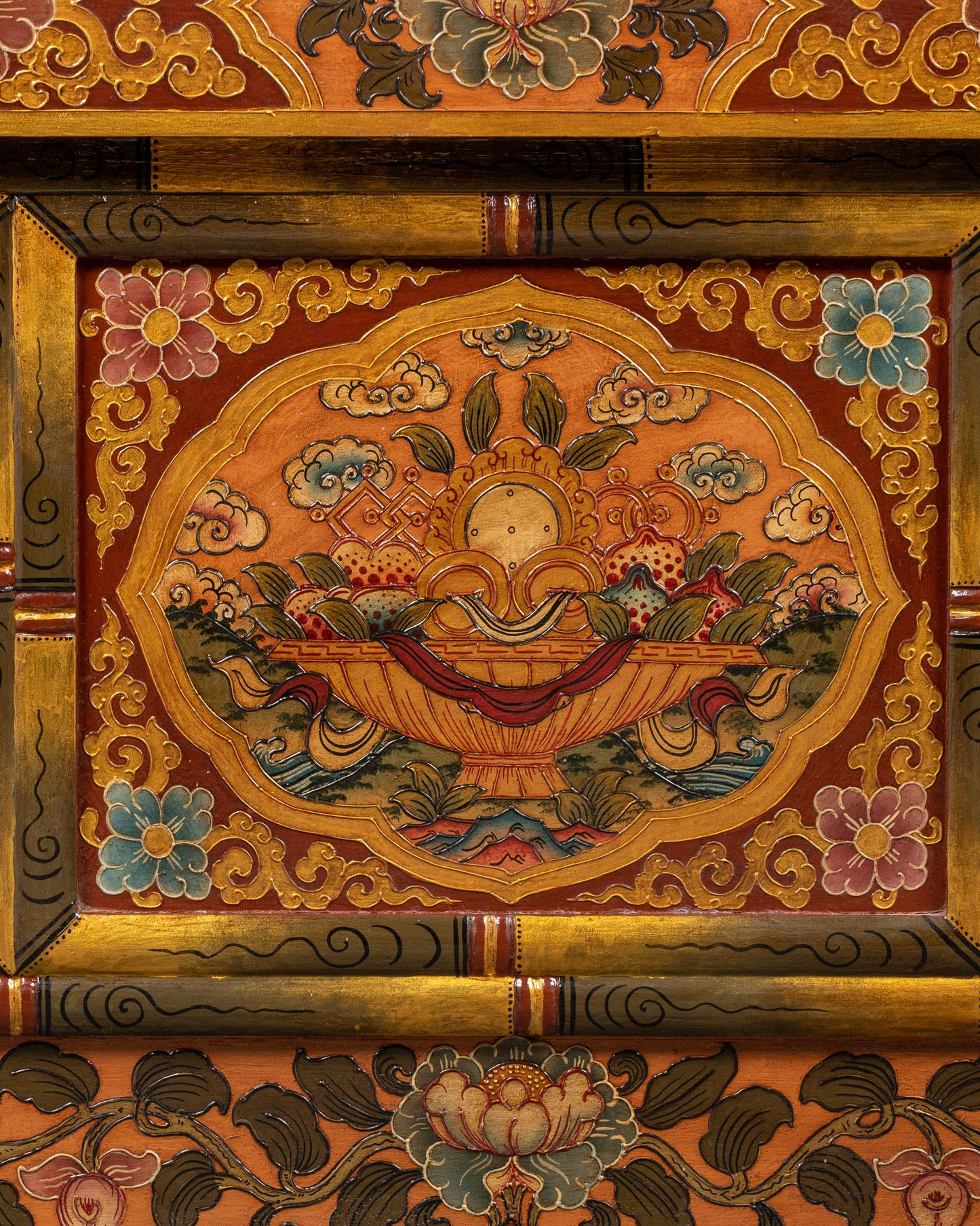 Traditional Tibetan Folding Table | Rituals & Spiritual Spaces