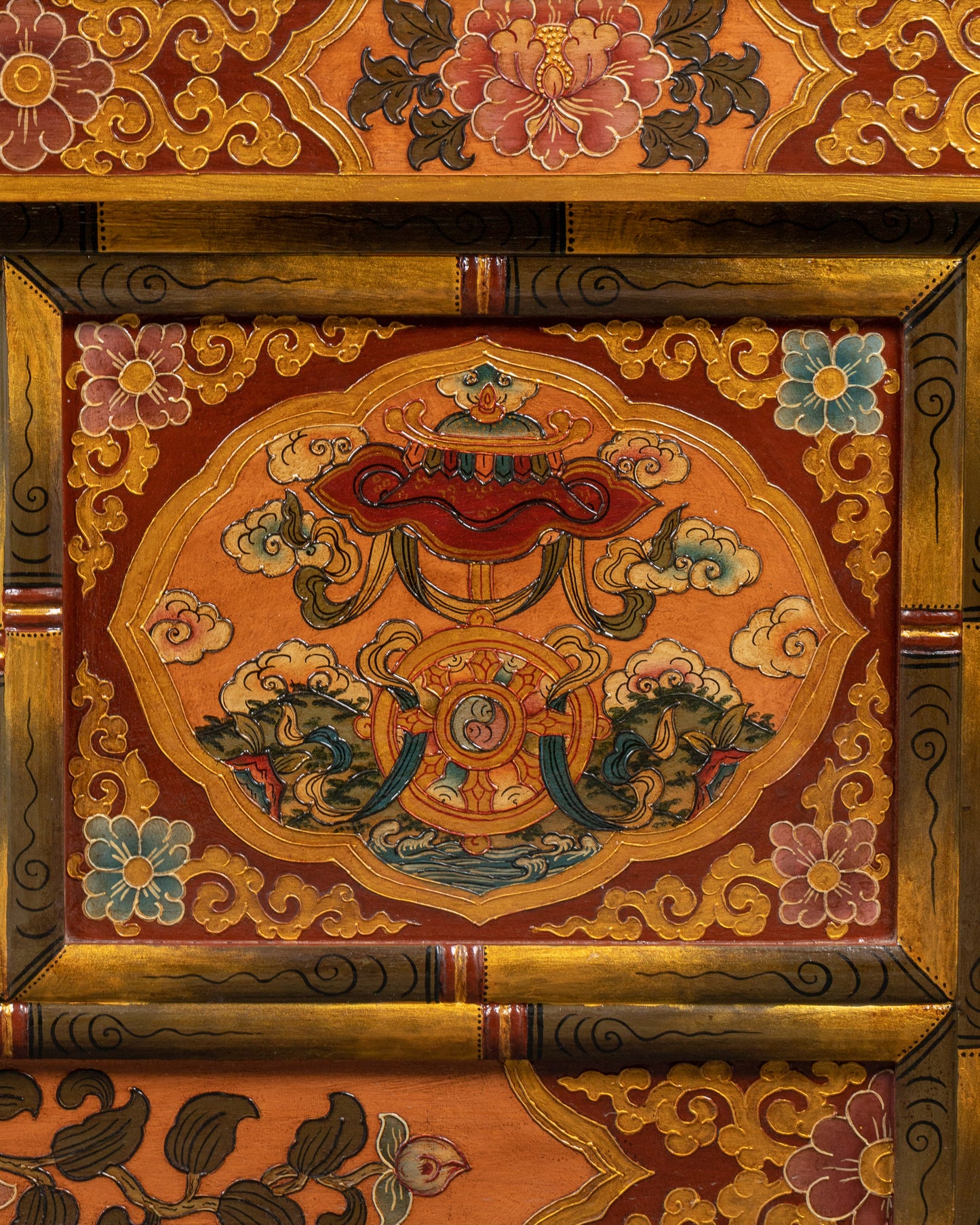 Traditional Tibetan Folding Table | Rituals & Spiritual Spaces