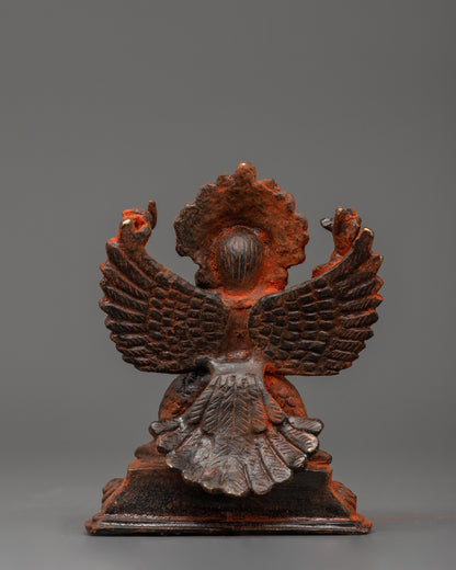 Garuda Spiritual Brass Statue | Divine Protector and Symbol of Strength